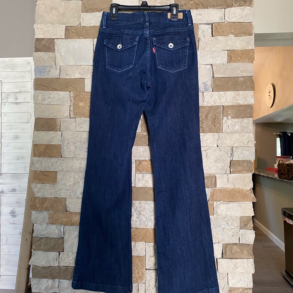 Levi's Dark Indigo Boot Cut Jeans 4